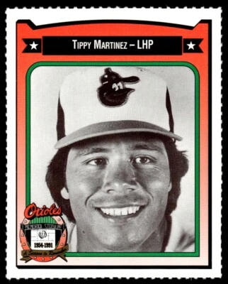1991 Crown Tippy Martinez Baltimore Orioles #281 - Image 1 of 2