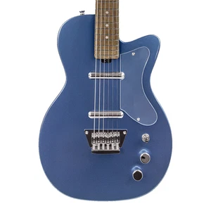 Silvertone 1373 Baritone Guitar - Pelham Blue - Open Box - Picture 1 of 4