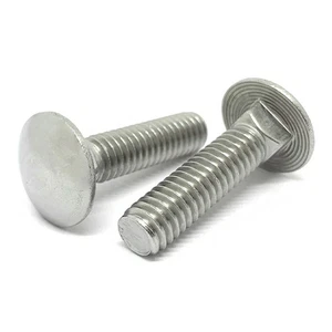 5/16-18x1" Stainless Steel 18-8 Carriage Bolts (Choose Qty) - Picture 1 of 6