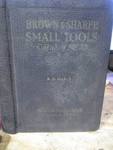 1935 Brown & Sharpe Small Tools Catalog 32 Book Providence Rhode Island Machines - Picture 1 of 14