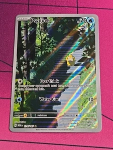 Pokemon 2023 Illustrazione Carta Rara Psyduck # 175/165 NM Arte - Foto 1 di 2