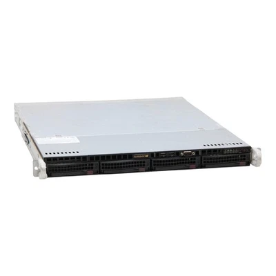 Supermicro CSE-813M X9SRi-F E5-1620 32GB PWS-351-1H SAS / S-ATA Rack Server - Bild 1 von 4