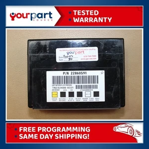 06-13 GM CHEVROLET BCM BODY CONTROL MODULE OEM 22860591 TESTED PROGRAMMED TO VIN - Picture 1 of 8