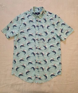 Vineyard Vines Hemd Herren Murray Small SailFish Knopfleiste Kurzarm Maritim - Bild 1 von 23