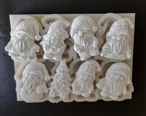 Silikonform Gießform Weihnachtswichtel - Bild 1 von 5