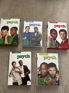 Psych - Staffel 1+2+3+4 --- DVD Serie - Deutsch - - Bild 1 von 1