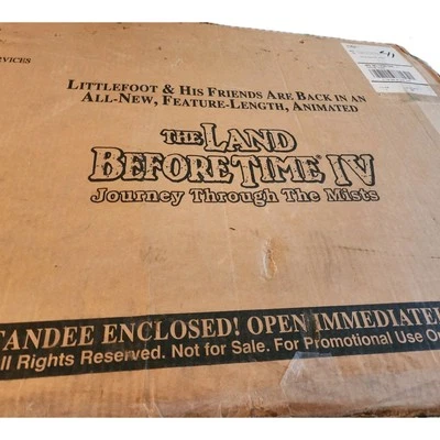 Vintage 1995 The Land Before Time Iv Journey Through The Mist shipped From U.S.A - Image 1 of 4