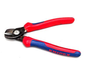 Knipex 95 12 165 cizallas de cable alicates cortador de cable con asas cómodas 165 mm - Imagen 1 de 10