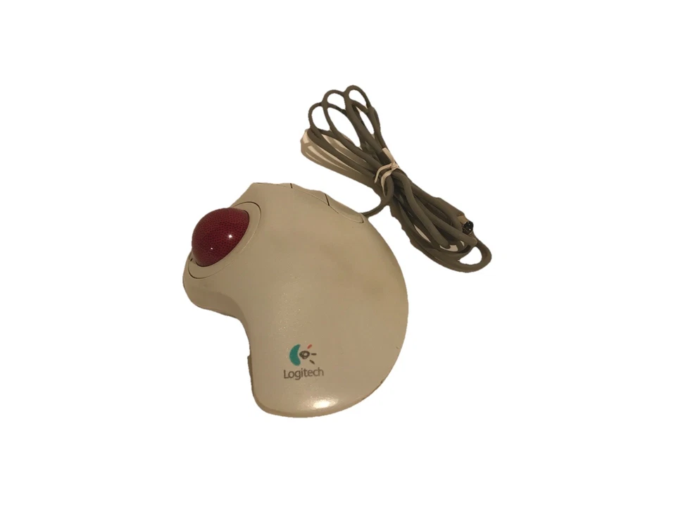 Logitech Trackman Marble FX Wired PS/2 Trackball Mouse - Image 1 of 4