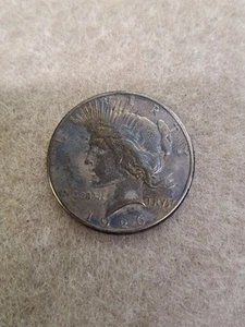 1926-S United States Silver Peace Dollar $1 Medusa Patina - Picture 1 of 6