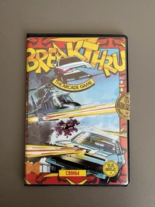 Jeu Breakthru Commodore CBM 64 C64 128 C128 Disk U.S Gold - Photo 1/10