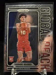 Sale Zaccharie Risacher 2024-25 Panini Prizm - Global Reach #7 (RC) - Picture 1 of 2