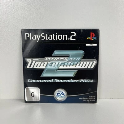 Need For Speed Underground 2 Uncovered November 2004 Demo Disk Ps2 RARE - Image 1 of 4