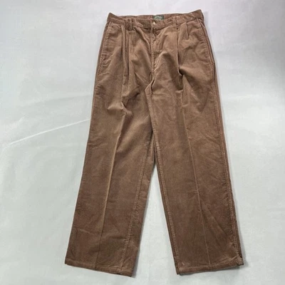 Pantalones Polo Country Ralph Lauren Vintage Para Hombre 36 (34x30) Pana Plisada Años 90 Foto 1 de 4