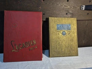 2 Lot L'acadien Jahrbücher 1938&1939 Siuthwestern Louisiana Institute - Bild 1 von 6