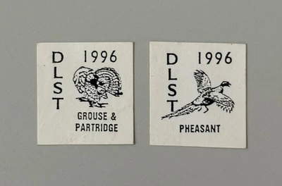 1996 Devils Lake Indian Reservation Gaming Stamp - DL# 1-2 - Image 1 of 2