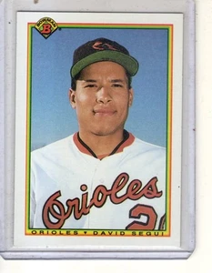 1990 Bowman - David Segui #251 (RC) - Bild 1 von 2