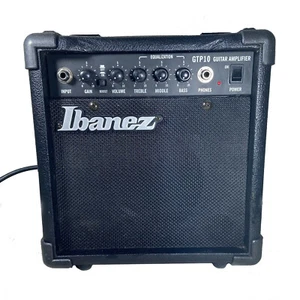 Ibanez GTP-10 Guitar Amp-Gig-Practice-HeadphoneJack-LeadBoost-3 Band EQ-Vol/Gain - Picture 1 of 3