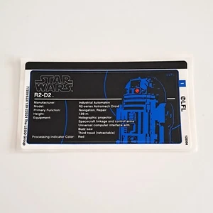 LEGO Star Wars R2-D2 Sticker Sheet 75308stk01 75308 - Picture 1 of 2