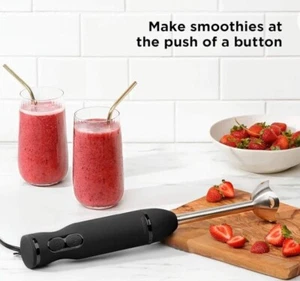 Chefman Immersion Blender, 800W Hand Blender with Stainless Steel Blades,... - Picture 1 of 6