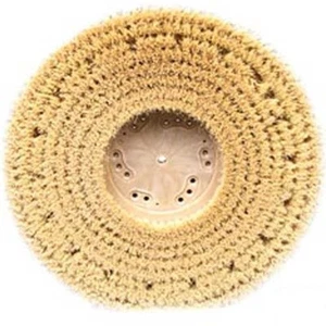MALISH 17" TAMPICO POLISHING BRUSH w/NP-9200 PLATE (fits most 19" machines) - Picture 1 of 1