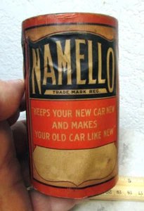 Vintage Namello polish cardboard unopened container, paper label, nice decor - Picture 1 of 6