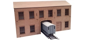 Archway Warehouse Laser cut Scratch Aid Layout Kit O Gauge 7mm Model Railway - Picture 1 of 5