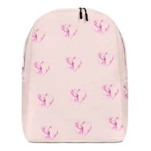 Mochila ángel para niña, diseño ángel de la guarda bolsa para excursiones y compras - Imagen 1 de 12