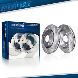 277mm Front Drilled Brake Rotors for Subaru Legacy Impreza Forester BRZ Outback - Picture 1 of 7