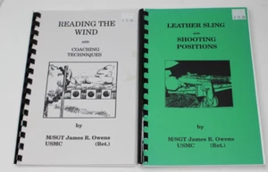 Lederschlinge & Positionen Wind lesen von James R. Owens USMC Ret Posten von 2 Büchern - Bild 1 von 3