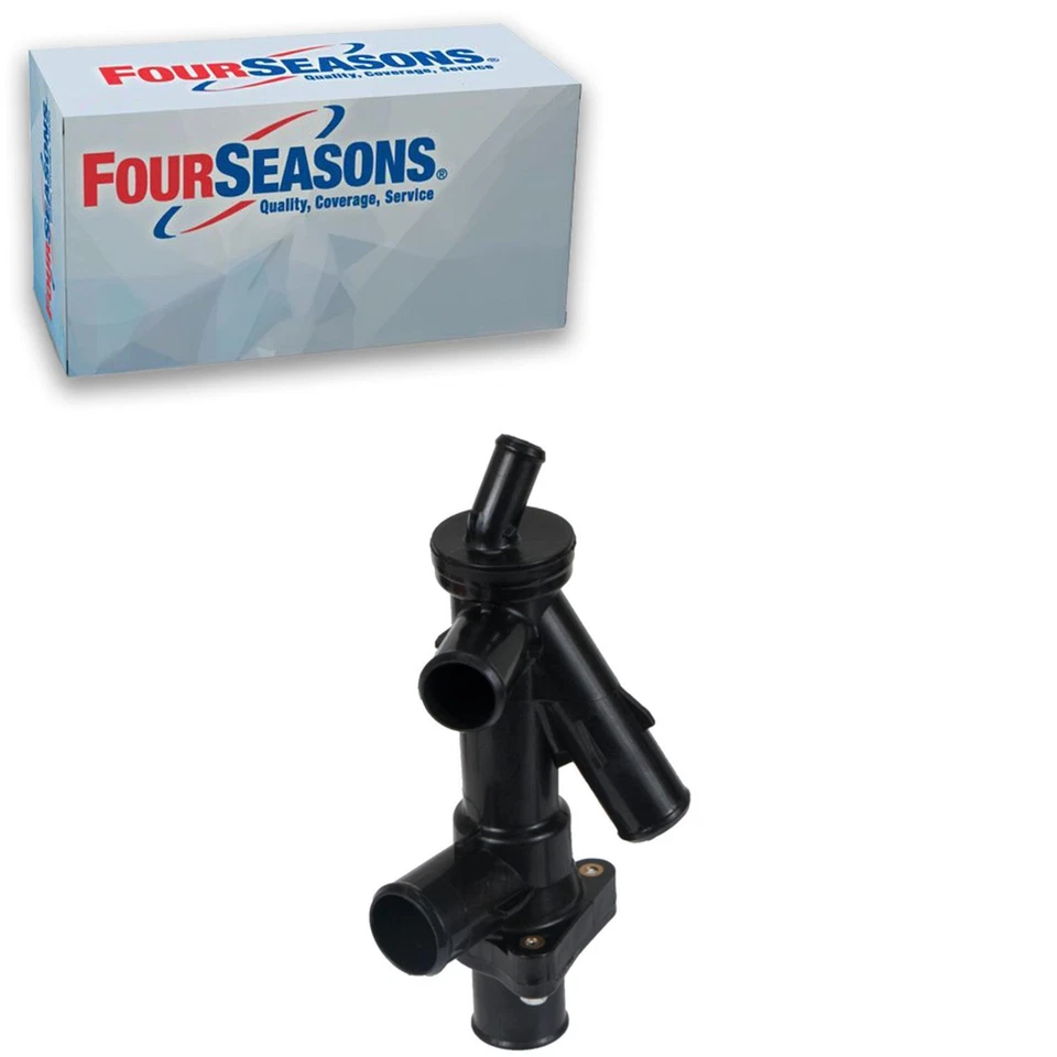 Kit de carcaça de saída de água líquido de arrefecimento do motor 4 estações para 2008 Mazda Tribute 3.0L V6 - Imagem 1 de 4