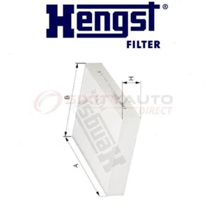 Hengst Cabin Air Filter for 2017 BMW 330i GT xDrive - HVAC Heating ko - Picture 1 of 5