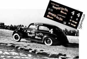CD-1516 #4 Lloyd Seay 40 Ford on the Daytona Beach DECALS - Picture 1 of 1