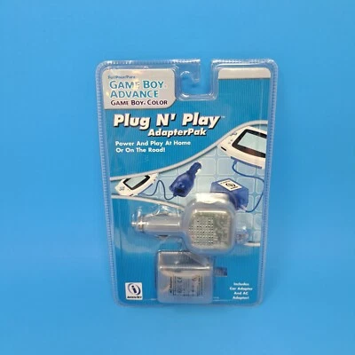 InterAct Plug N' Play Car Adapter Charger Accessory Game Boy Advanced Color 2001 - Image 1 of 4