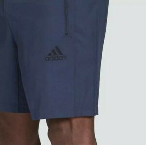 adidas Men's 2XL AEROREADY Designed 2 Move Woven Sport Zip Pocket Shorts GT8162
