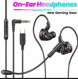 HIFI Bass Stereo Wired Earbuds Headset In-Ear Earphone Headphone MIC 3.5m Jack - Picture 1 of 9