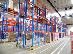Palettenregal neu Schwerlastregal Fachl. 2.800 kg Höhe 5.700 mm 120 Plätze - Bild 1 von 4