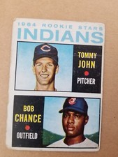 1964 Topps Tommy John Rookie Card (RC) #146 