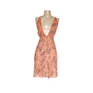 ASOS Orange A-Line Dress, Size 12 - Picture 1 of 4