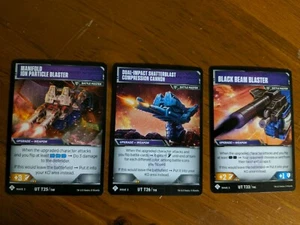 WotC Transformers TCG Wave 3 set of Decepticon Battlemasters NM-Mint - Picture 1 of 2
