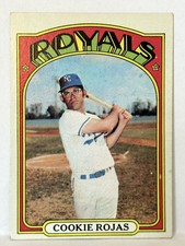 1972 TOPPS COOKIE ROJAS KANSAS CITY ROYALS #415