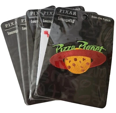 Loungefly Pixar Toy Story Pizza Planet Iron On 3" Embroidered Patch Set of 5 - Image 1 of 4