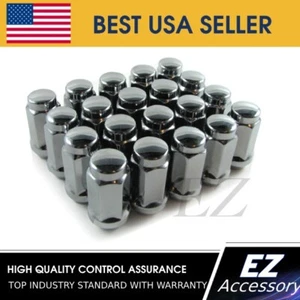 Lug Nuts Bulge Acorn 14x2 Nut Ford Lincoln Hi Strength 32 Pc - Picture 1 of 3