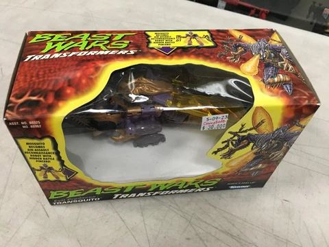 Vintage Transformers 1997 Transformers Beast Wars Transquito COMPLETE with box Cover