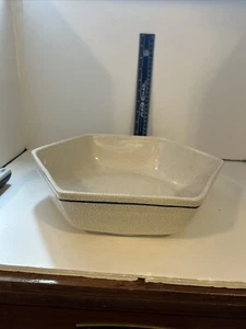 Dedham Pottery Octagonal Serving Dish 13” X 12” - Picture 1 of 3