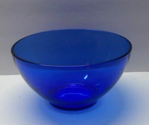 Arcoroc France Saphire Blue Glass 5 1/8" Coupe Cereal Bowl - Picture 1 of 3