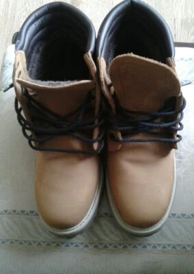 CROPP MENS CREATIVE OUTDOOR LAB THUNDER _016_IT BOOTS BEIGE SIZE UK9 EUR 43 - Image 1 of 4