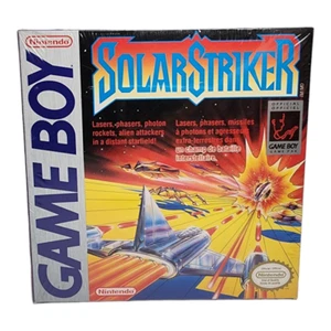 Solar Striker (Nintendo Game Boy, 1990) 2D Space Shooter Action SEALED NOS - Picture 1 of 19