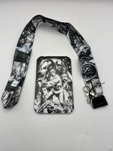 Disney's Original Star Wars reverse lanyard w card holder for pins, tickets, ID - Picture 1 of 2
