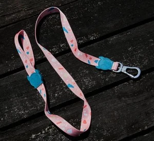 ZEE.DOG | Terrazzo Rose Hundeleine | Hundeleine | Sicherheitshaken zum Verriegeln - Bild 1 von 4